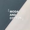 50% Modal 50% Cotton knit Fabric For Underwear,T-shirt,kids wear,etc