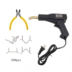 50W Handy Plastic Welding machine Hot Staplers Machine Staple Plastic Repairing Machine Car Bumper Repair plasticwelder gun