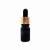 Import 5ML 10ml 15ml 20ml 30ml 50ml 100ml frosted black glass essential oil bottle from China