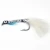 Import 6#& 4# Trout Salmon Fishing Fly Lure Baits Silver Body Streamer Minnow fly fishing lures from China