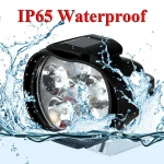 6 Led Motorcycle Light Headlight Assembly 10W 1000Lm+Switch Universal Scooter Fog Spotlight 6000K White Car Drl Lamp