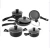 Import 6 pcs aluminum cookware sets with  non stick casseroles  pot and non stick frypan from China