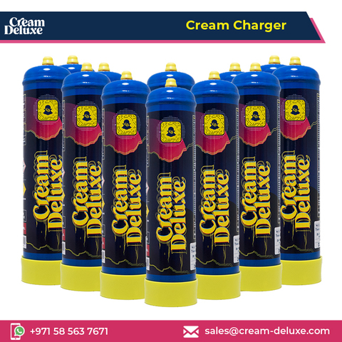 Buy 615g Cream Deluxe 0.615 Kilo Cream Chargers Cylinder Pallet