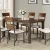 Import 7pcs Modern Dining Room Sets Furniture Kitchen Dinner Table and Chairs Set from China