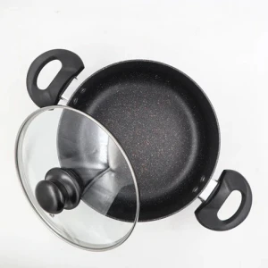 7PCS Sauce Pot Milk Pot and Fryer Cookware Set Aluminum Induction Cooker Metal Customized Logo Color Box Europe Aluminum Alloy