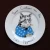 Import 8&#39;&#39; Wholesale customized restaurant ceramic cartoon cake plates for kids colorful animal dish for restaurant from China