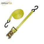 9.50m Length Double J Hook 1'' Ratchet Tie Down Strap for Lifting Goods
