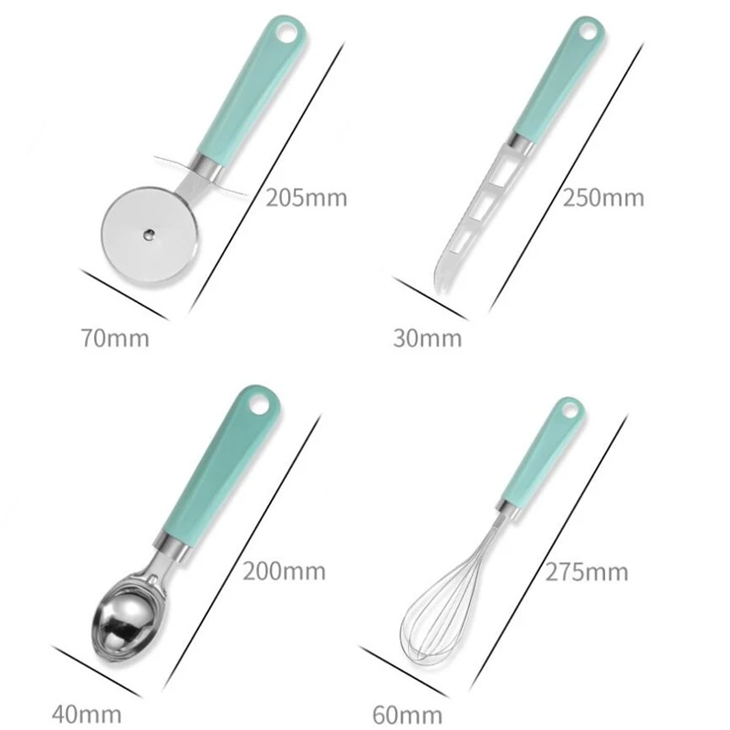9pcs Cooking Tools with Comfortable Handles Kitchen Utensils Accessories Gadgets