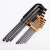 9pcs Hex key wrench spanner allen key set Bronze Plated hand tools