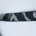 A 2 wide Jacquard glitter camo replacement shoulder handbag strap Embroidered camouflage gold adjustable shoulder bag strap