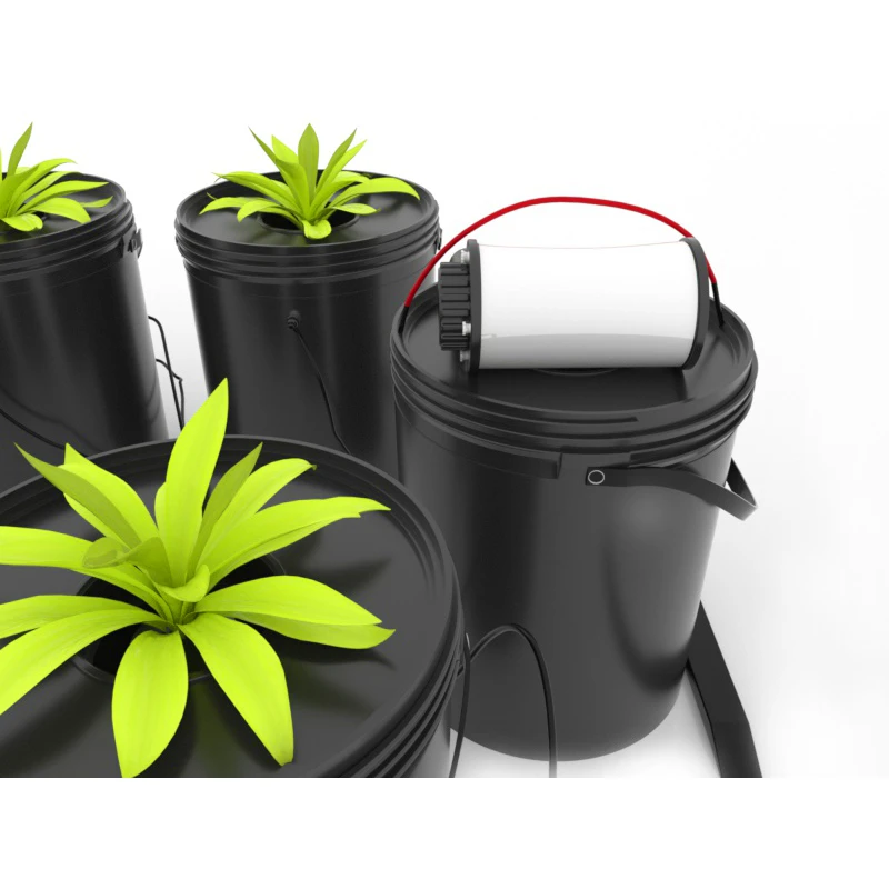 A dwc hydroponic Grwoing system Buckets Cloner kit Pot