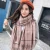 Import A nice plaid scarf in classic style autumn scarf motorcycle nask or  winter hat scarf gloves sets from China