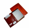 A4 size business leather writing pad folder / meeting file folder in hot selling / office supplies filing products