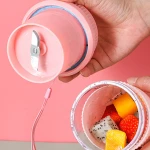 ABS Portable Blender USB Electric Blender Juicer Automatic Juicer Orange Fruit Mini Blender Machine Cup