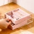Import Acrylic  display box  Drawer box Built in fabric storage  ring earrings jewelry storage from China