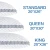 Import Adjustable Loft 4D Design  Hypoallergenic Washable Bed Bamboo Cooling Shredded Memory Foam Pillow for Sleeping from China