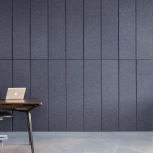 Adjustable soundproof polyester acoustic panels to decorate rooms