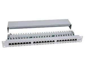 ADP amp 24 Port Patch Panel with Cable Manager