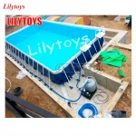 Adult swimming equipment, frame inflatable pool, above ground swimming pool