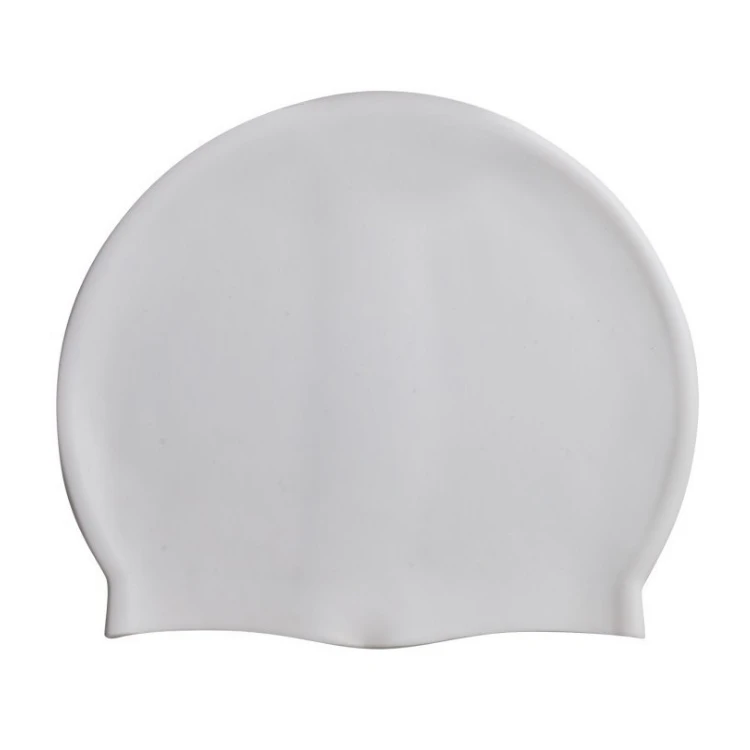 Adult Waterproof Silicone Swim Cap Flexible Elasticity Swimming Hat