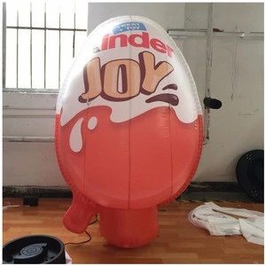 Advertising replica inflatable snack model / inflatable chocolate egg ST433