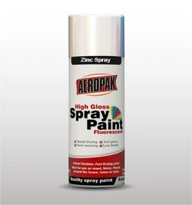 Aeropak Acrylic Aerosol Zinc Spray Paint