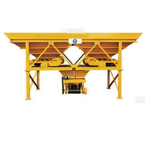 Aggregate batching system for concrete batching plant