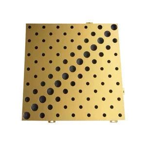 Ali export from china price list custom perforated aluminum sheet with hole