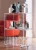 Import  supplier acrylic lucite juice bar cart serving trolley from China