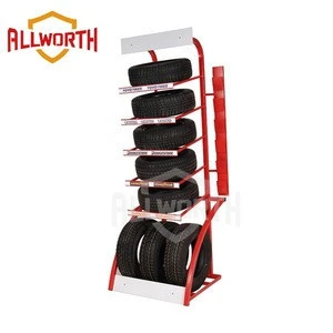ALL WORTH Metal Steel Stacking  Tire Rack,Stacking Rack,Tire Shelf