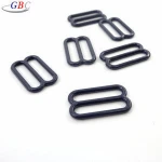 Alloy adjustment bra rings sliders strap hooks underwear accessory
