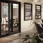 Aluminium Alloy Grill Design Anodized Aluminium Glass Wooden Aluminum Frame Fabrication Sliding/Casement Window