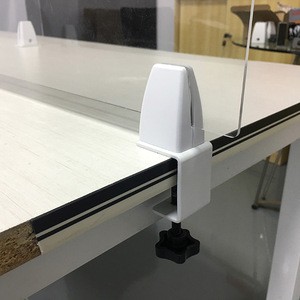 Aluminium and Iron G-Clamp Accessory Clamp For Office Desk Screen Or Office Partition Divider