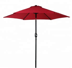 Aluminum 7.5 Patio Umbrella With Tilt and Crank