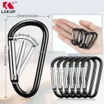 Aluminum Carabiner D Ring 3