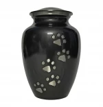 Aluminum Human Ashes Urn Funeral Services American & European Style