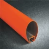 aluminum oval tube pipe 50mm square