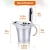 Import Amazon Best Sell Double Wall Sauce Jug Home Kitchen Gadgets Fast Food Stainless Steel Insulated Gravy Boat from China