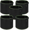 Amazon hot sale Grow Bags Heavy Duty Aeration Fabric Pots Thickened Nonwoven Fabric Pots Plant Grow Bags with Handles