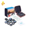 Amazon Hot Sale Multifunctional Fisheyes Smart Phone Telephoto Lens 10 in 1 Lens Kit Camera Lenses