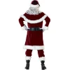 Amazon Hot Sell Plus Size Rubies Deluxe Velvet Santa Claus Christmas Costume