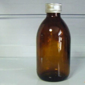 amber glass 200ml bottle for pharmaceutical packaging