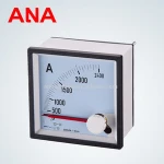 analog max demand ammeter 0-2400A Double maximum demand panel meters 96*96mm