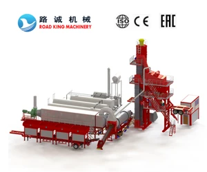 Anne China  factory 80t/h Mobile hot mix Asphalt mixing Plant bitumen mixing plant LCY-1000