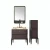Import Antique Chinese Black Color Leather Surface Treatment Bathroom Vanities or Cabinet from China