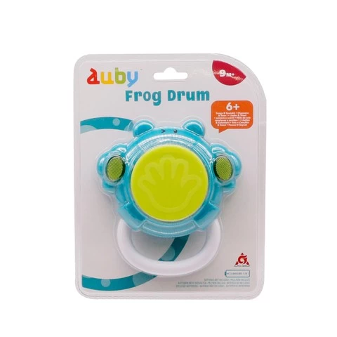 aofi Custom Baby Toys drum  frog Newborn Musical educational Toys With Lights Baby  rattle Toys