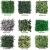 Import artificial Grass leaf  green wall/size customized artificial boxwood hedge for wedding decoration from China