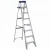 Import Aultifunctional Aluminum/Steel Foldable 4-6 Step Ladder Household Multi Folding Flexible Ladder from China