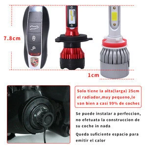 auto lighting system Mini High Power LED  car  Car H4 9005 9006  Auto Lamp  30W 3000LM led headlight bulb