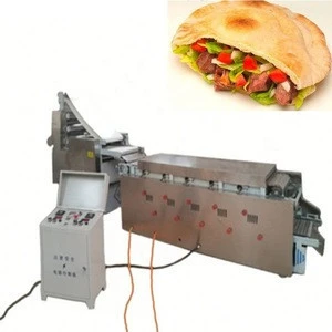 automatic 10 inch flour tortilla maker / Arabic Pita Bread making machine / Chapatti roti Production Line